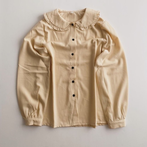 Vintage Peter pan collar blouse - Picture 1 of 9